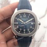 Swiss Grade Patek Philippe Aquanaut 5168G Watch SS Blue Dial-Best Replica Patek Philippe Watches